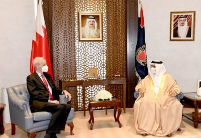 معالي وزير الداخلية يستقبل نائب الرئيس التنفيذي لمعهد دول الخليج العربي للأبحاث بواشنطن