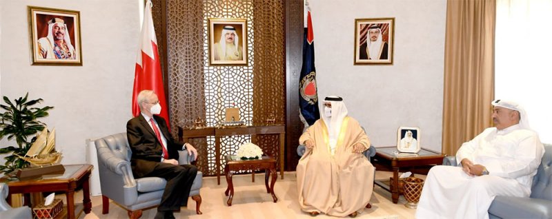 معالي وزير الداخلية يستقبل نائب الرئيس التنفيذي لمعهد دول الخليج العربي للأبحاث بواشنطن