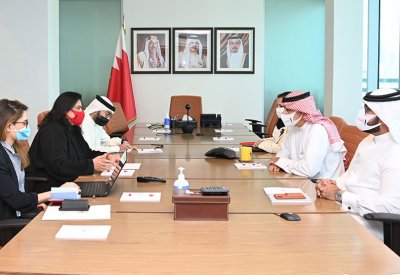 وزير الصناعة والتجارة والسياحة يجتمع بالأمين العام لمجلس التعليم العالي