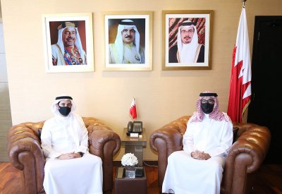 المؤيد يستقبل خالد الزياني ويبحث معه الخطط الاستثمارية ومبادرات مشاريع الأمل