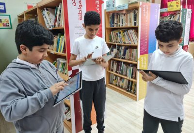 3 طلاب ابتدائي يصممون ألعابًا رقمية ثلاثية الأبعاد