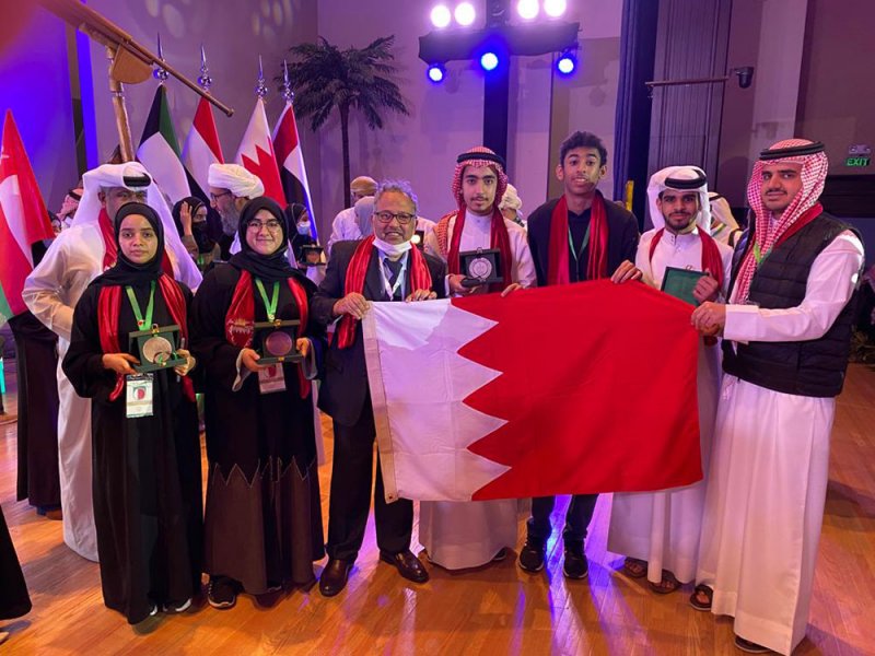 طلبة البحرين يحصدون 6 ميداليات في أولمبياد الخليج للرياضيات والفيزياء