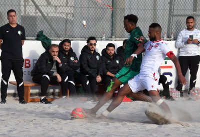 خسارة ودية لمنتخب الشواطئ أمام السعودية