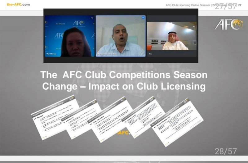 الاتحاد البحريني لكرة القدم يشارك في اجتماعات تراخيص الأندية الآسيوية