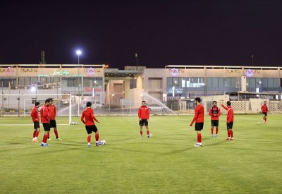 انضمام حرم والهزاع لتدريبات الأحمر.. ومعسكر بدءًا من الأحد