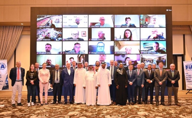 المجلس العالمي لرياضة السيارات يختتم اجتماعاته في البحرين