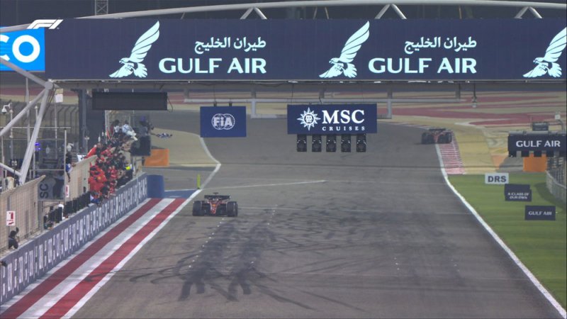 بالفيديو: ليكلير بطل سباق جائزة البحرين الكبرى لطيران الخليج 2022