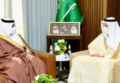 وزير النقل والخدمات اللوجستية السعودي يستقبل سفير البحرين المعين لدى المملكة