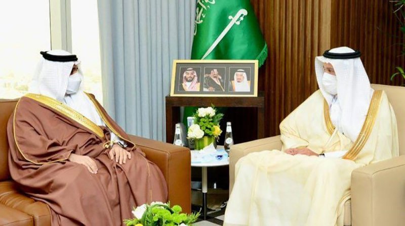 وزير النقل والخدمات اللوجستية السعودي يستقبل سفير البحرين المعين لدى المملكة