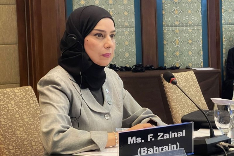 زينل تدعو لإقامة مؤتمر عالمي يبحث تواؤم التشريعات الدولية المتعلقة بمكافحة العنف والإرهاب