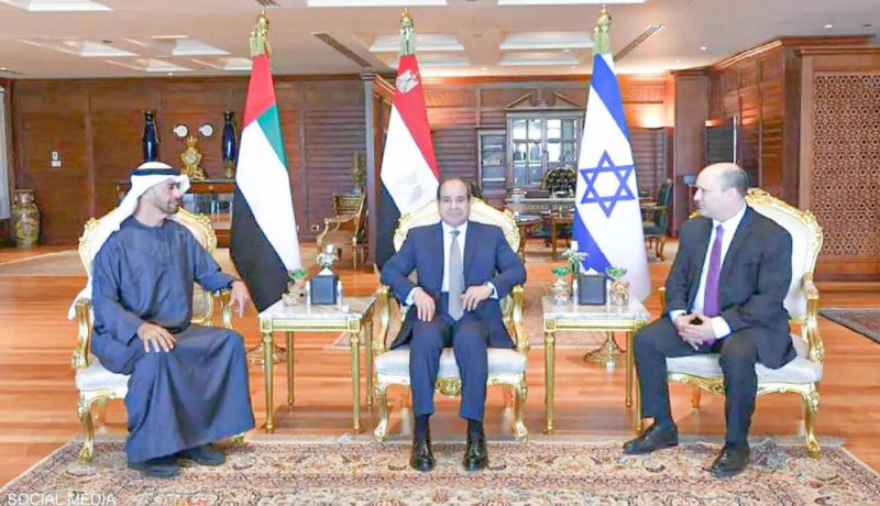 قمة مصرية إماراتية إسرائيلية في شرم الشيخ