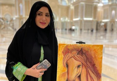قصر الوطن يلهم الفنانين