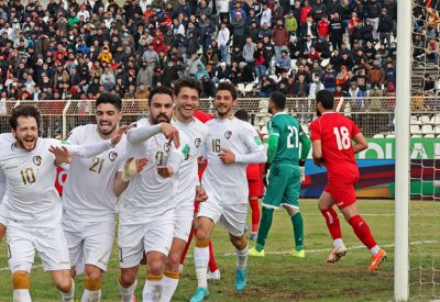 سوريا تكستح لبنان في مباراة استدعت تدخل الجيش