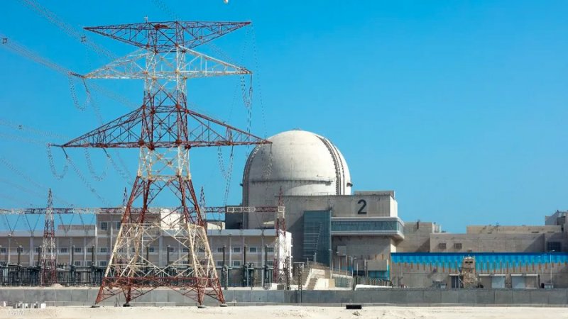 الإمارات.. تشغيل ثاني محطات الطاقة النووية في براكة