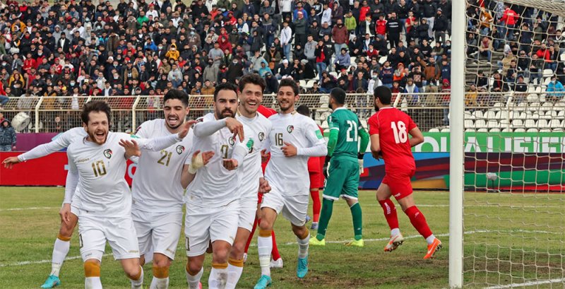 سوريا تكستح لبنان في مباراة استدعت تدخل الجيش