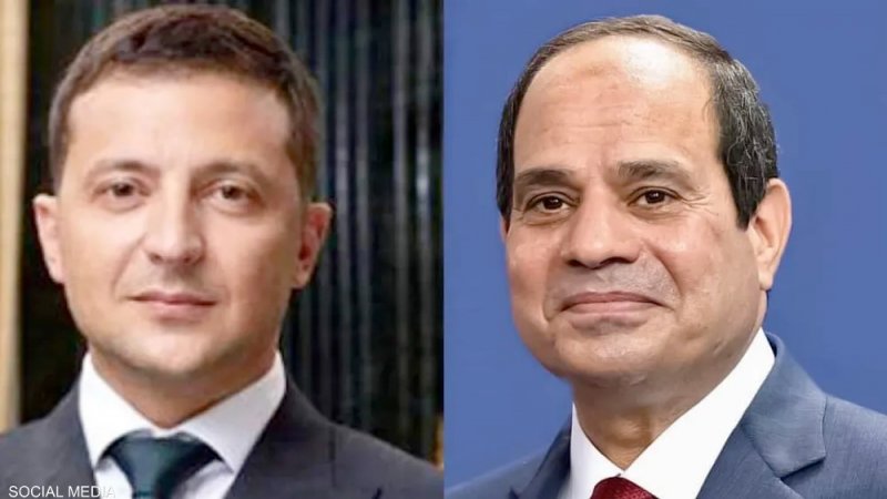 زيلينسكي يشكر السيسي.. وهذه التفاصيل