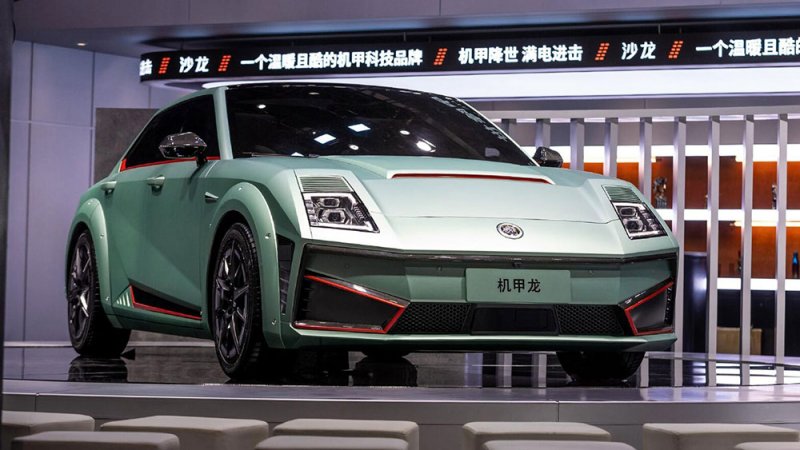 جريت وول تكشف عن Mecha Dragon