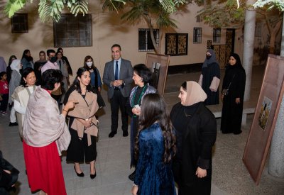 بالصور: بيت "تاء الشباب" في المحرق