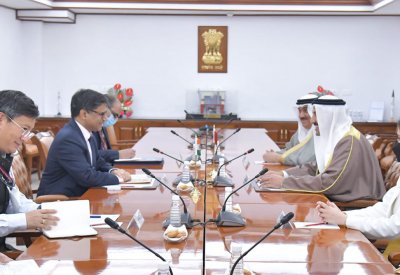 نائب الأمين العام لمجلس الدفاع الأعلى يلتقي نائب مستشار الأمن الوطني الهندي