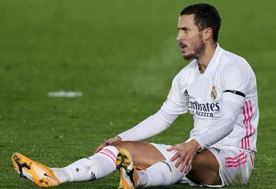 انتهاء موسم هازارد مع ريال مدريد