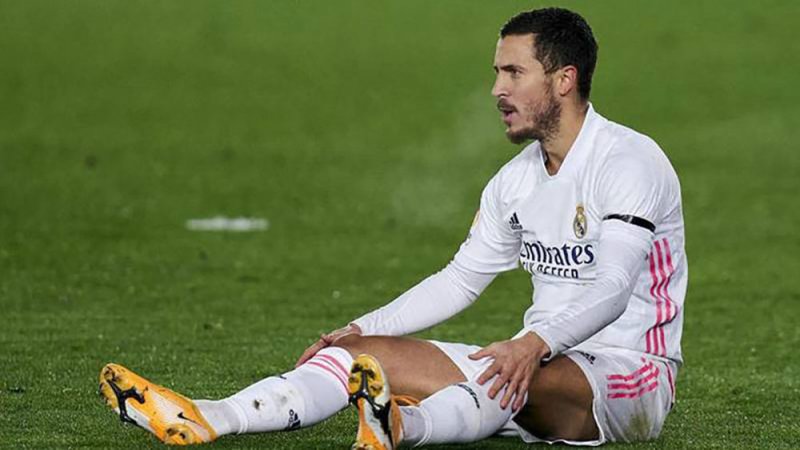 انتهاء موسم هازارد مع ريال مدريد