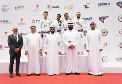 خالد بن حمد ينيب سلمان بن محمد لافتتاح بطولة آسيا السادسة للجوجيتسو