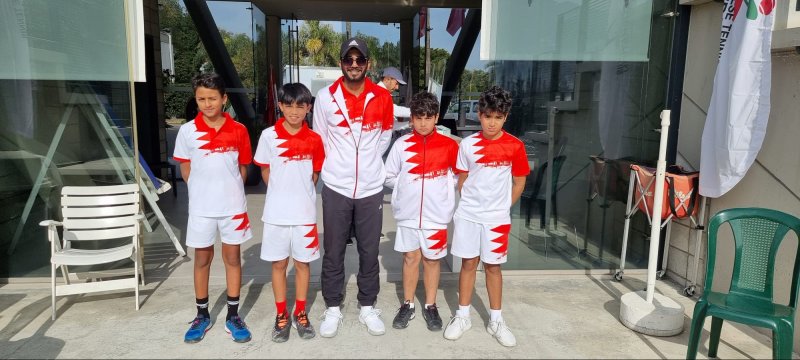 منتخبنا الوطني للتنس تحت 12 سنة يتألق في بطولة غرب آسيا بلبنان