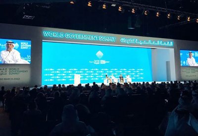 المؤيد يشارك في الجلسة الرئيسية للقمة العالمية للحكومات 2022 بدبي