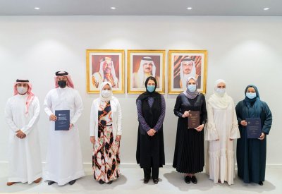 الأنصاري تستقبل عدداً من كوادر "الأعلى للمرأة" الحاصلين مؤخرا على شهادات عليا
