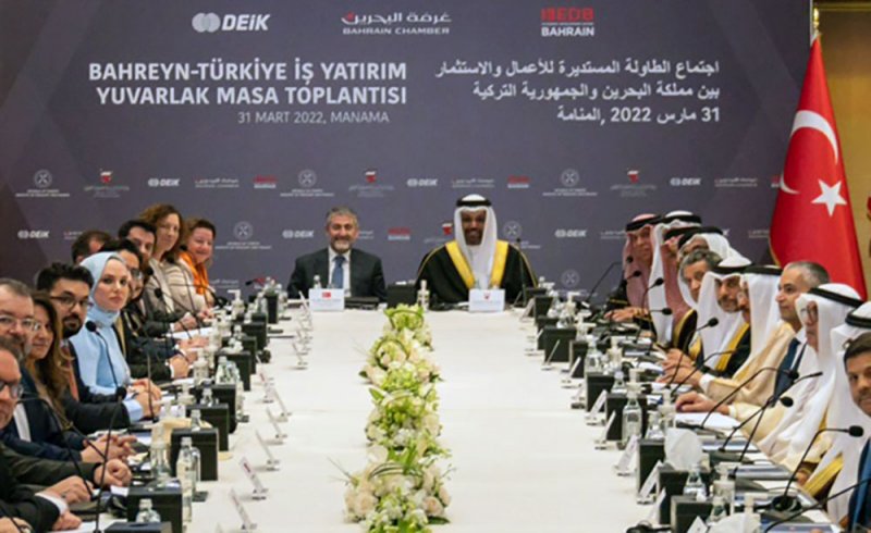 وزير المالية يؤكد حرص مملكة البحرين والجمهورية التركية على رفع مستوى التعاون الاقتصادي بينهما
