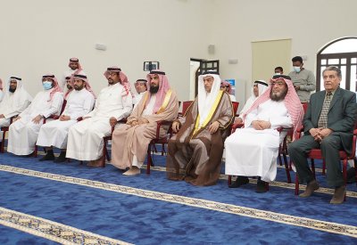 رئيس مجلس الأوقاف السنية يفتتح جامع الرحيم بمنطقة البحير