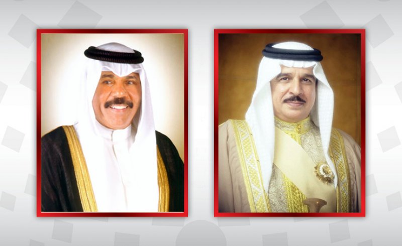 جلالة الملك المفدى يتبادل التهاني مع امير دولة الكويت بقرب حلول شهر رمضان المبارك