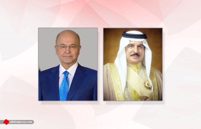 جلالة الملك المفدى يتبادل التهاني هاتفيا مع الرئيس العراقي
