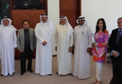 الرئيس التنفيذي لمؤسسة التنظيم العقاري يستقبل رئيس مجلس ادارة جمعية المكاتب الهندسية البحرينية