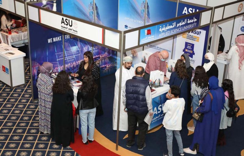 جامعة العلوم التطبيقية تشارك بمعرض وظائف التعليم العالي في السعودية