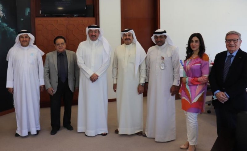 الرئيس التنفيذي لمؤسسة التنظيم العقاري يستقبل رئيس مجلس ادارة جمعية المكاتب الهندسية البحرينية