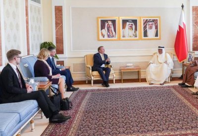 الزياني يستقبل وفد مجموعة الاتفاقيات الإبراهيمية.. وهذه التفاصيل