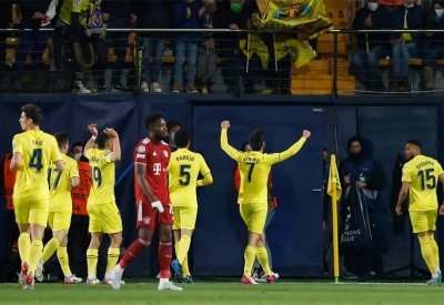 فياريال يفجر المفاجأة ويتغلب على بايرن ميونخ