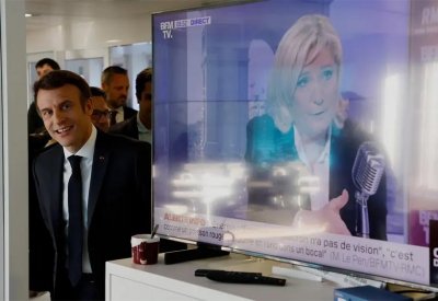 عشية الانتخابات.. الفارق بين ماكرون ولوبن يتقلص