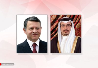 سمو ولي العهد يهنئ ملك الأردن بمناسبة نجاح العملية الجراحية التي أجراها