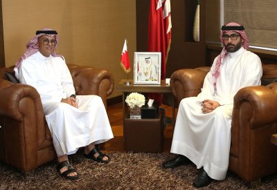 المؤيد يستقبل الرئيس التنفيذي لهيئة جودة التعليم والتدريب