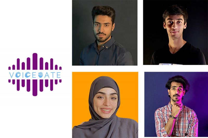 فريق طلابي من جامعة البحرين يبتكر مشروعاً ريادياً لفئة الصم