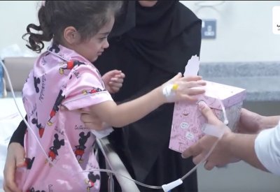 بالفيديو: المستشفيات الحكومية تحتفل بليلة "القرقاعون"