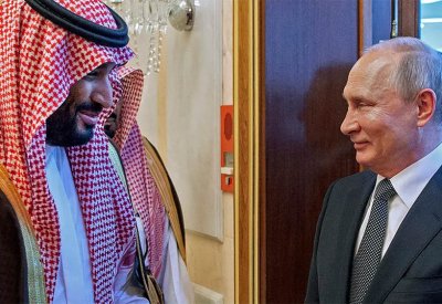 الكرملين: بوتين ناقش مع ولي العهد السعودي العمل الإيجابي المشترك