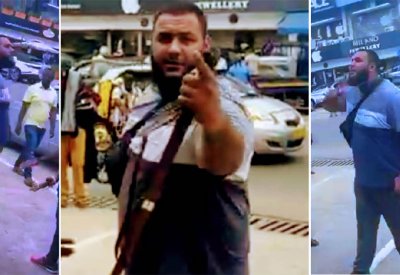 بالفيديو: لبناني يهدد شخصا بالسيف لنحره.. وهذه التفاصيل