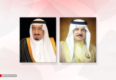 جلالة الملك يعزي خادم الحرمين الشريفين في وفاة  الأميرة لولوة بنت فهد