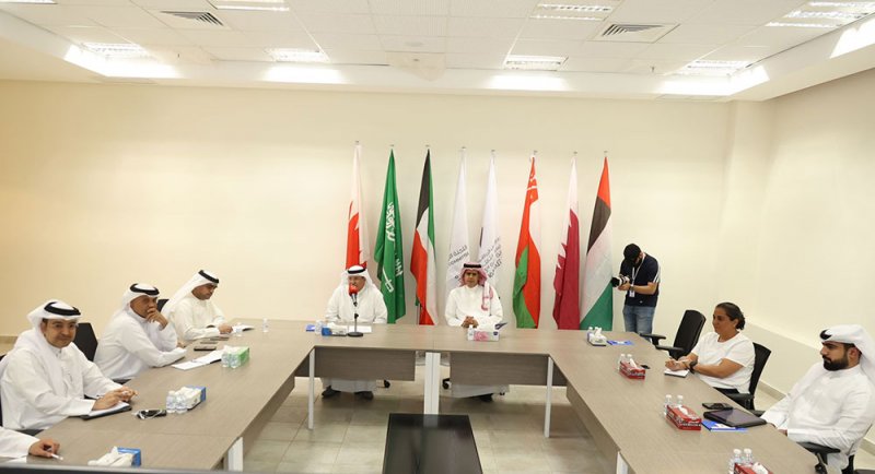 الخاجة يشارك باجتماع مدراء البعثات لدورة الألعاب الخليجية بالكويت