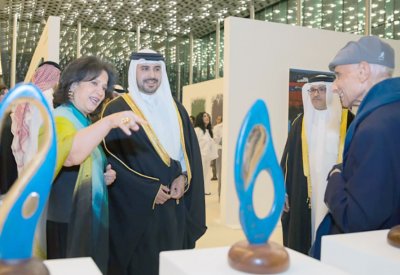 سمو الشيخ محمد بن سلمان يفتتح معرض البحرين السنوي للفنون التشكيلية الثامن والأربعين
