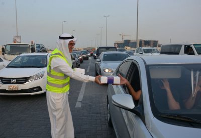 المحافظة الشمالية تواصل حملة "رمضان الخير" لإفطار صائم على الطريق