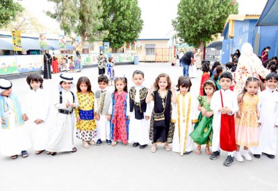 مدرسة النور العالمية تحتفل بالقرقاعون وسط أجواء من البهجة والسرور